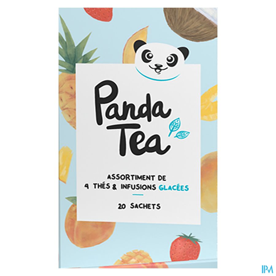 Panda Tea Coffret Iced Teas Zakjes 20 1