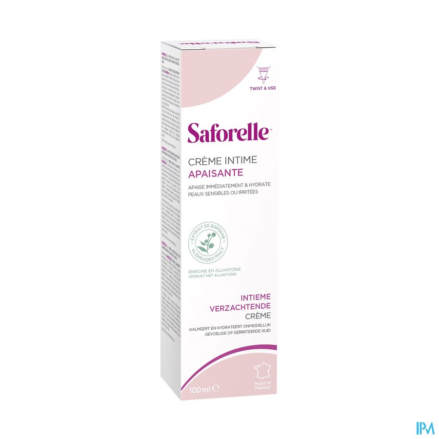 Saforelle Creme Verzachtend 100ml Saforelle Creme Verzachtend 100ml