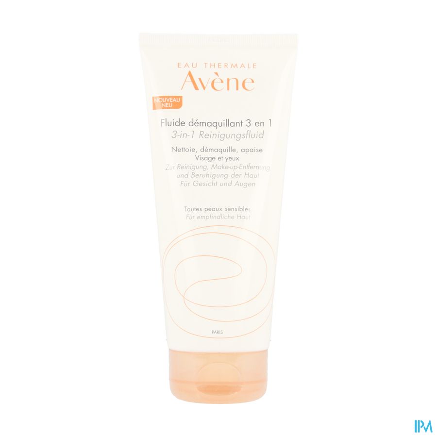 Avene Reiniging Fluide 3in1 200ml 3