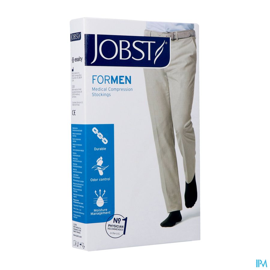 Jobst For Men Socks K1 Kniekous Black l 7525501