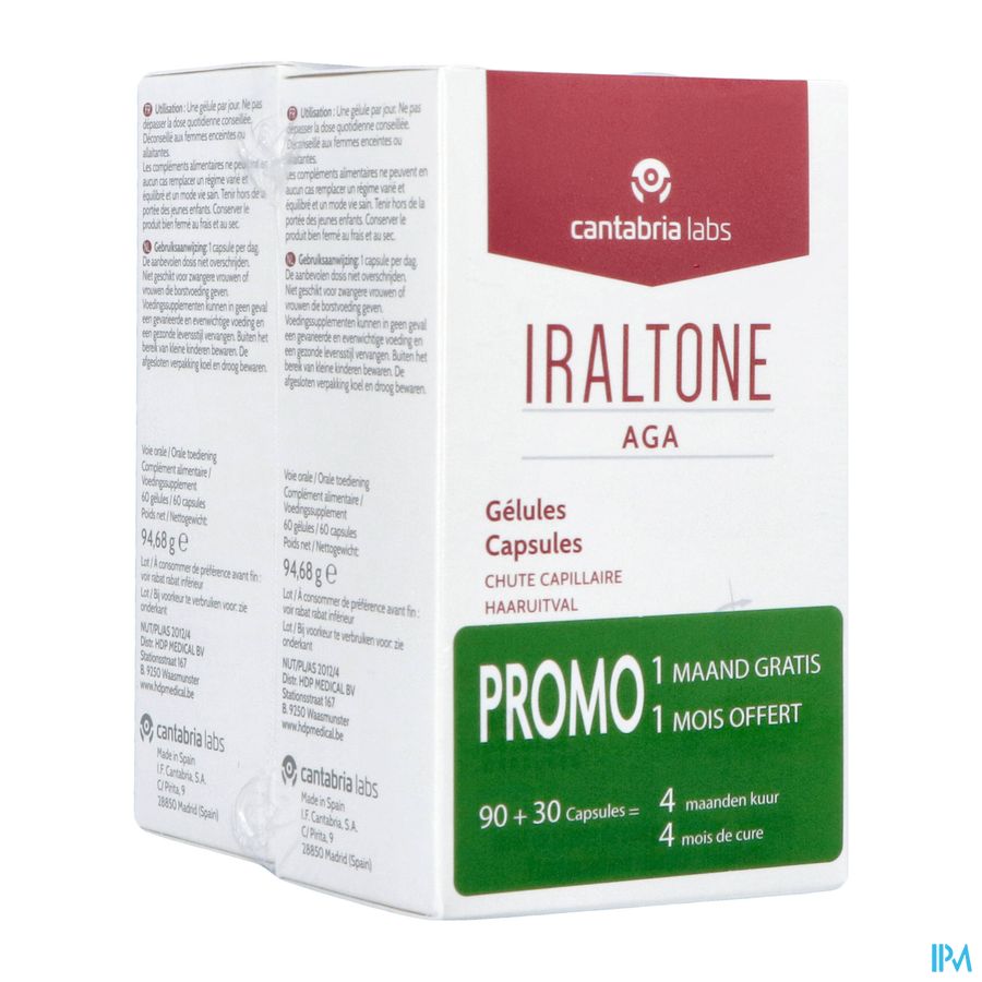 Iraltone Aga Duopack Caps 2x60