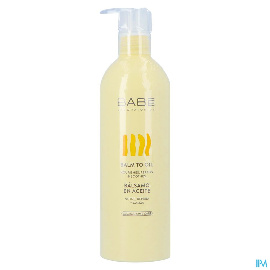 BabÉ Body Balm Oil Pomp 500ml 2