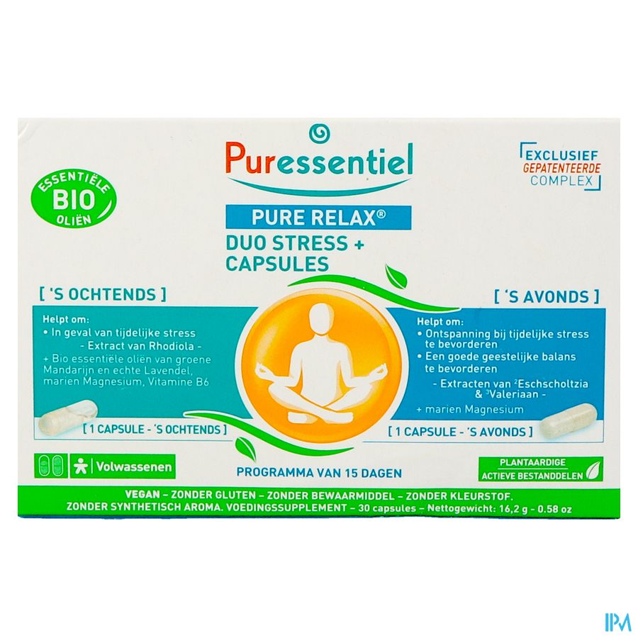 Puressentiel Pure Relax Duo Stress Caps 30 2