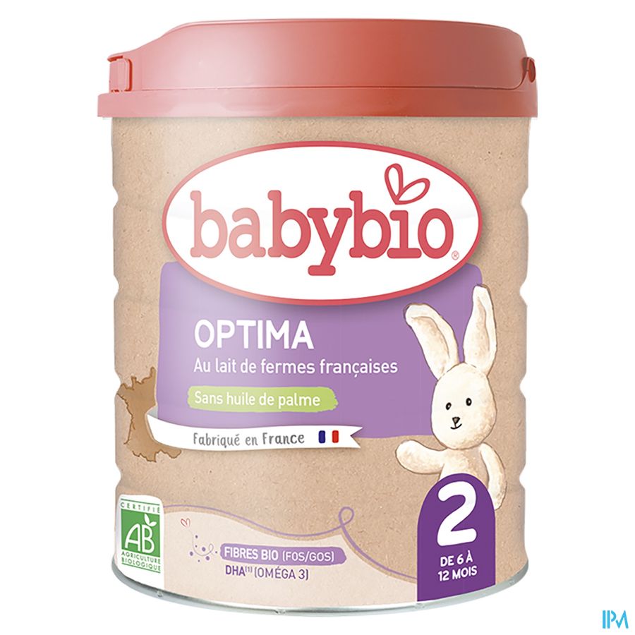 Babybio Optima 2 Opvolgmelk 800g 2
