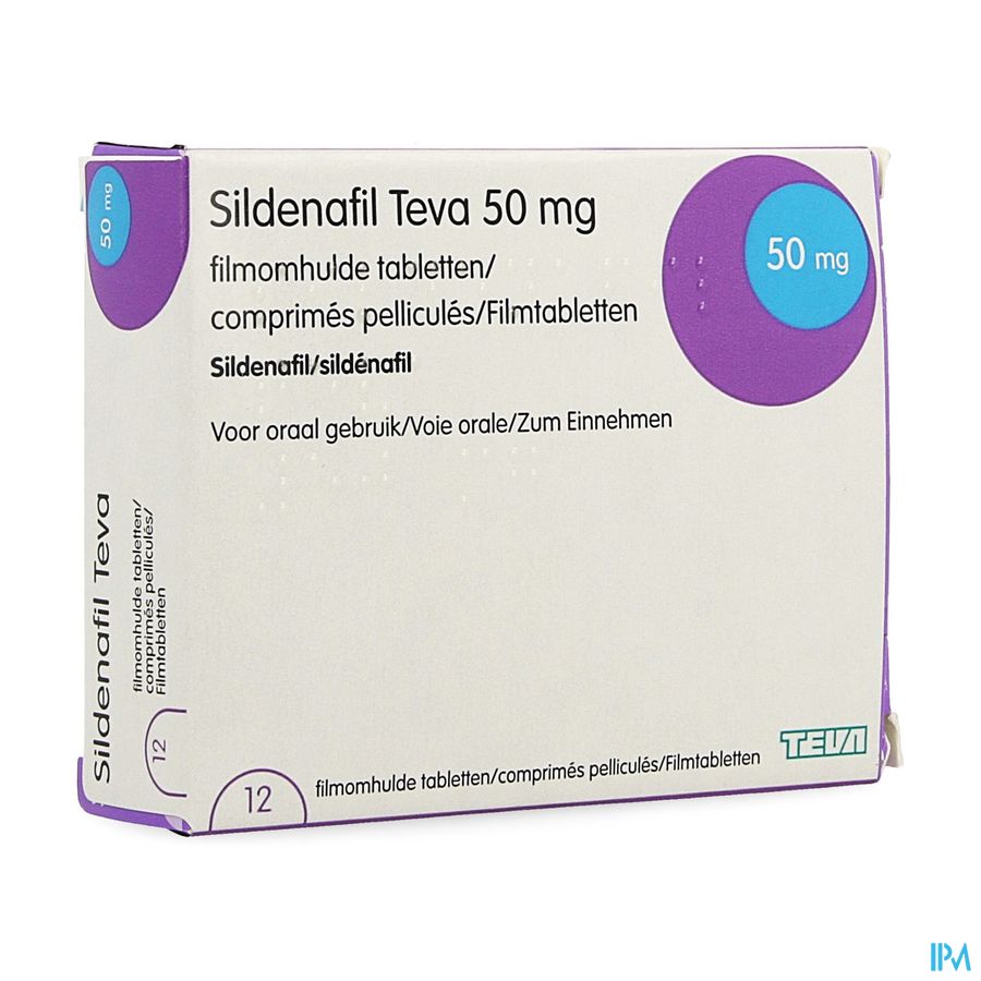 Sildenafil Teva 50mg Comp Pell 12 X 50mg Pip Sildenafil Teva 50mg Comp Pell 12 X 50mg Pip