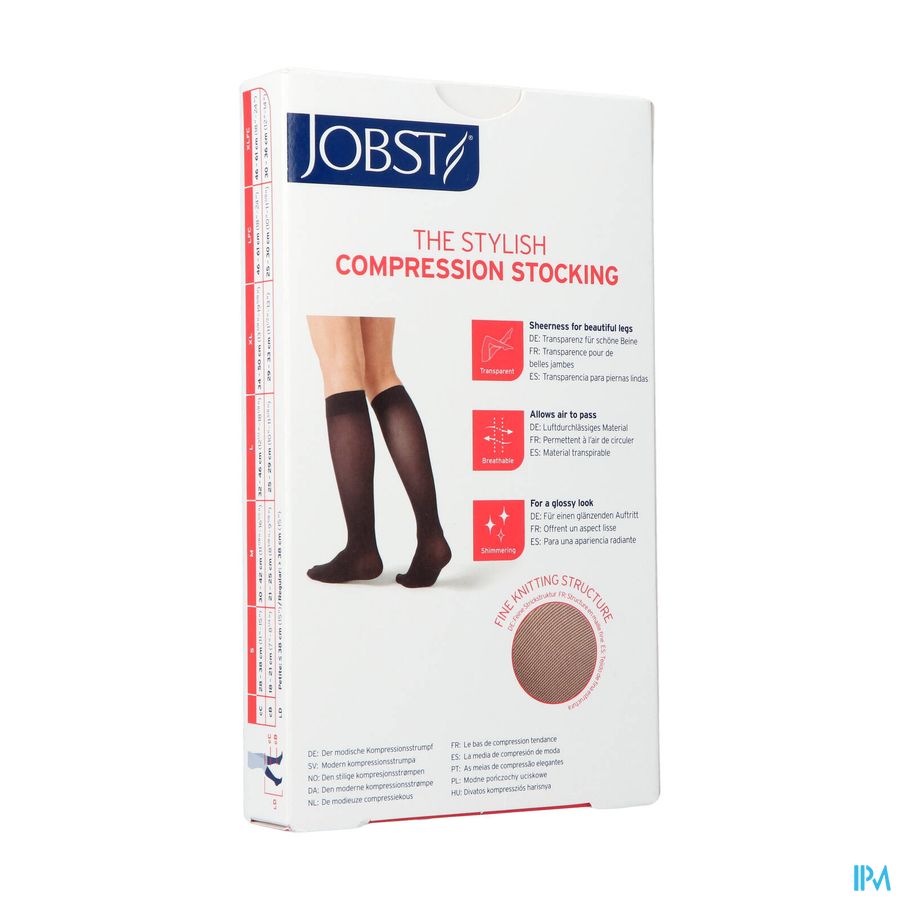 Jobst Ultrasheer Comf.k1 Kniekous Honey M