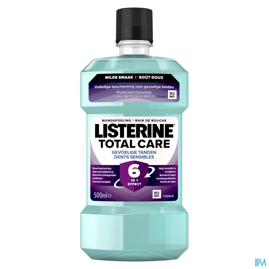 Listerine Total Care Gevoelige Tanden 500ml 2