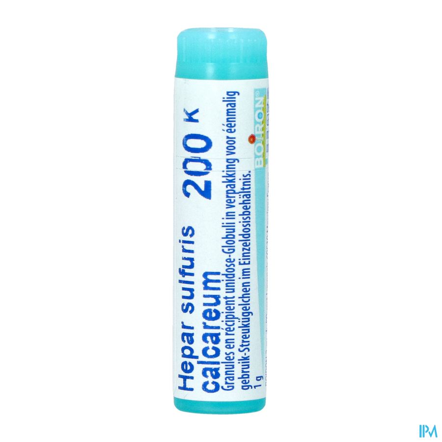 Hepar Sulfuris Calcareum 200k Gl Boiron 1