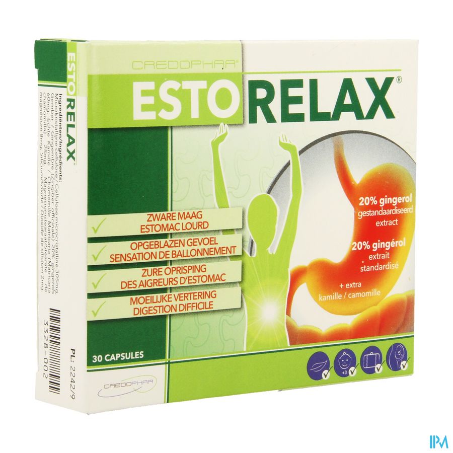 Estorelax Credophar Caps 30 1