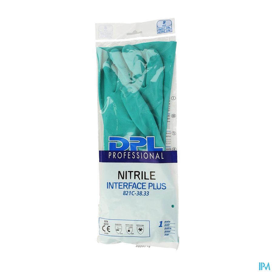 Nitrile Interface Plus Handschoen l 1paar Nitrile Interface Plus Handschoen l 1paar