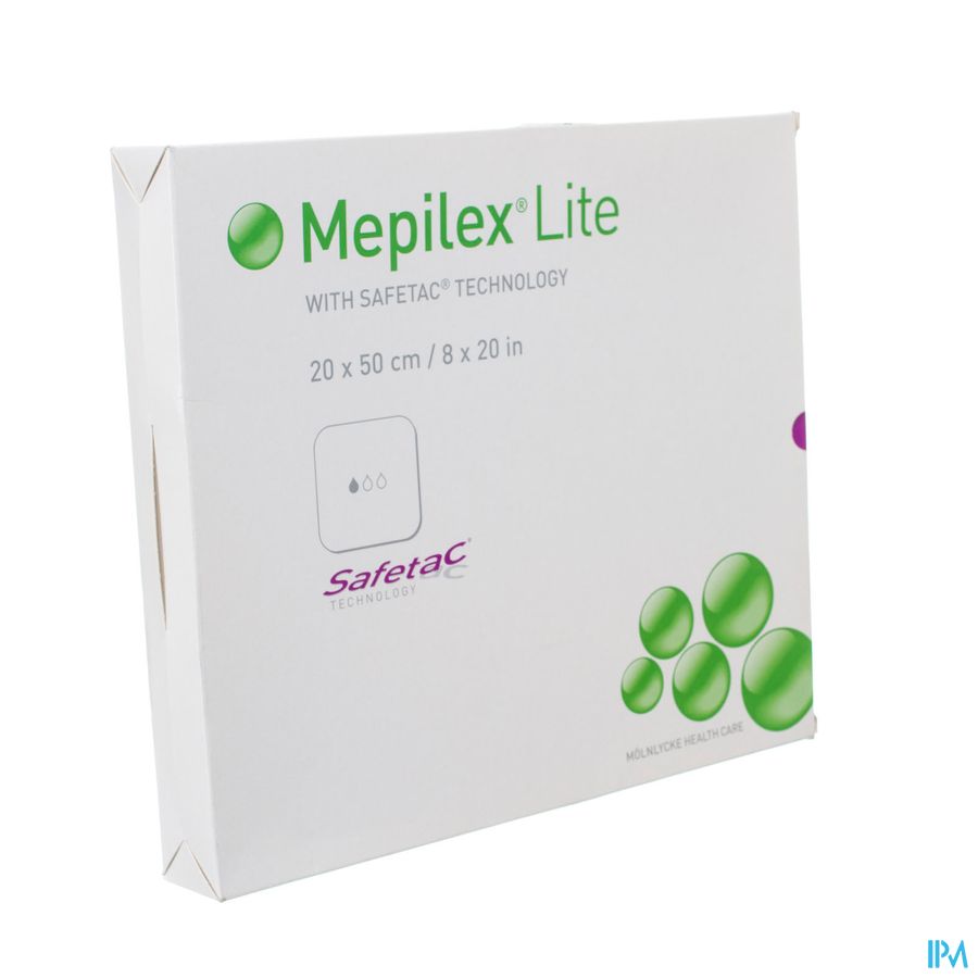 Mepilex Lite Pans Fin Sil Ster 20x50,00cm 4 284500 2