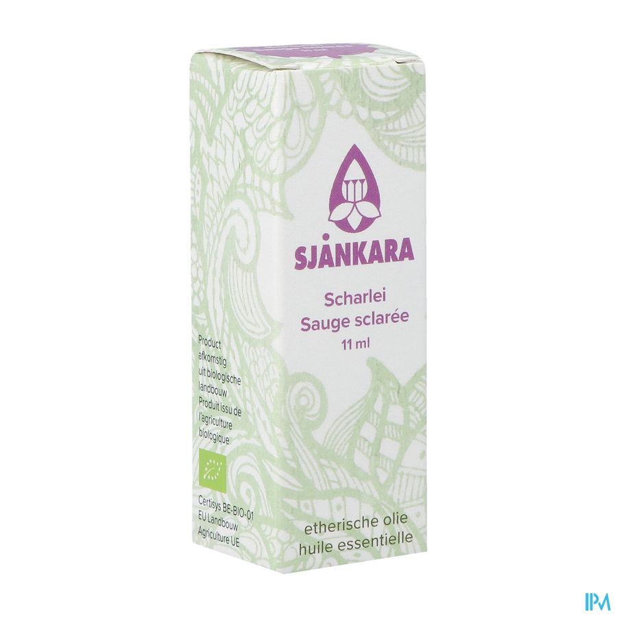 Sjankara Scharlei Ess. Olie Bio 11ml Sjankara Scharlei Ess. Olie Bio 11ml