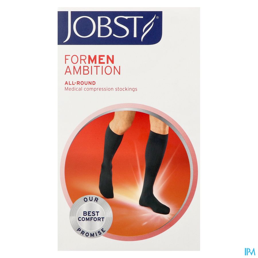 Jobst For Men Ambition Cl2 Ad Long Black Vi 1p 8