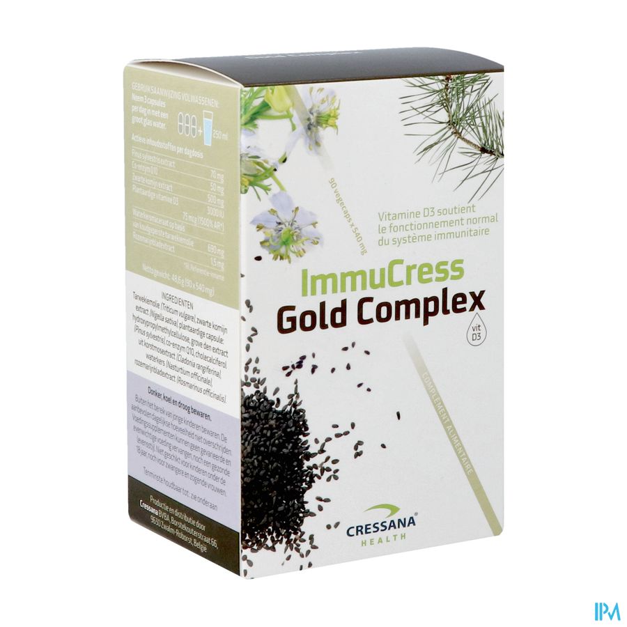 Cressana Immucress Gold Complex Caps 90