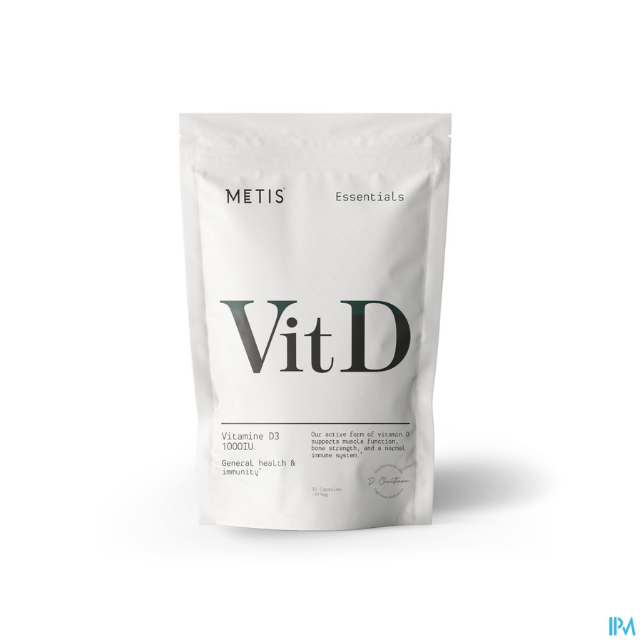 Metis Essentials Vitamine D Caps 30