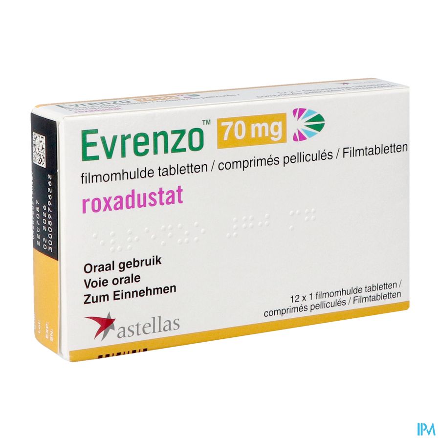 Evrenzo 70mg Filmomh Tabl 12 X 1 Evrenzo 70mg Filmomh Tabl 12 X 1