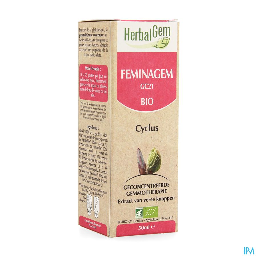 Herbalgem Feminagem Complexe Cycle Bio 50ml Herbalgem Feminagem Complexe Cycle Bio 50ml