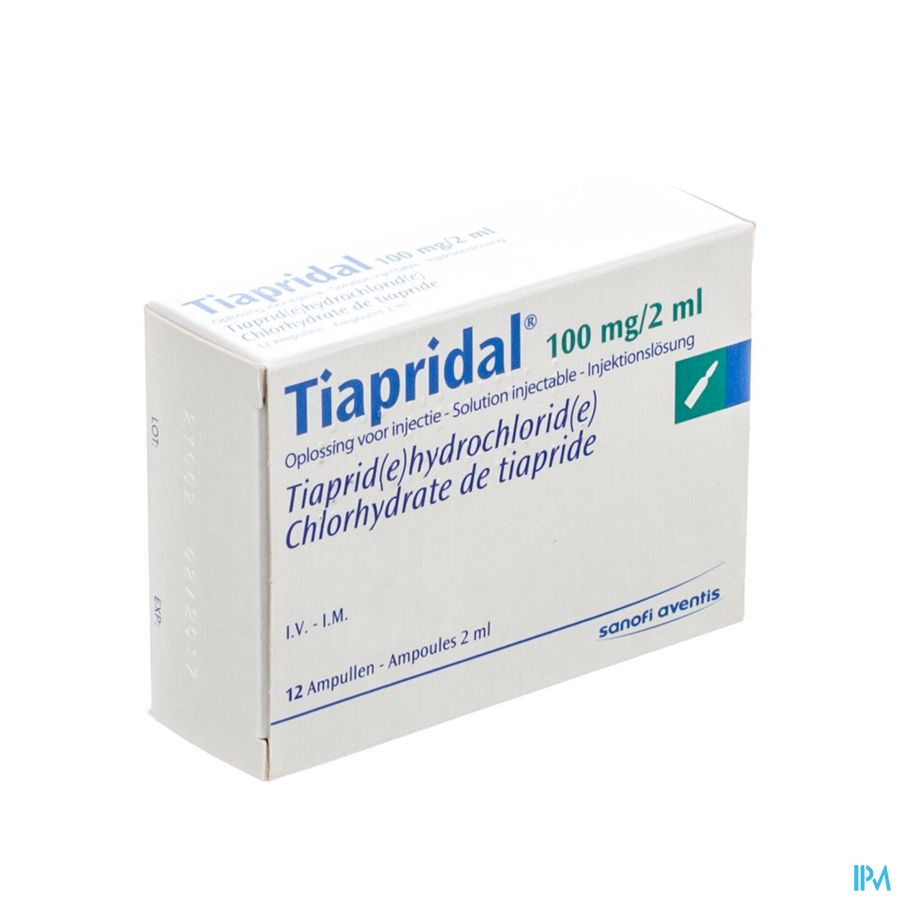 Tiapridal Inj 12 Amp