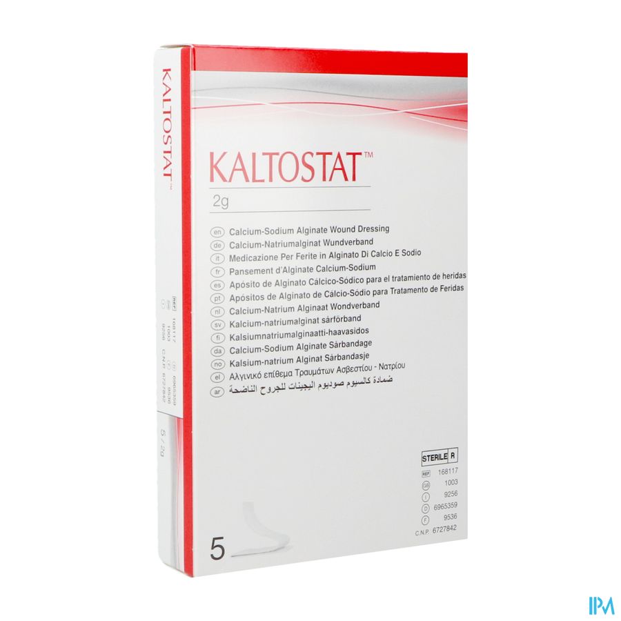 Kaltostat Cavity Meche-wieken 2g Ster 5p Kaltostat Cavity Meche-wieken 2g Ster 5p