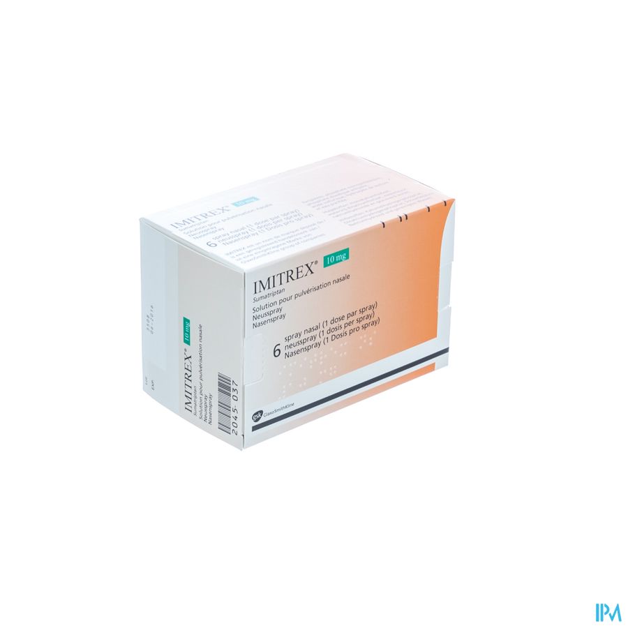 Imitrex Neusspray 10mg 6 X 10mg Imitrex Neusspray 10mg 6 X 10mg