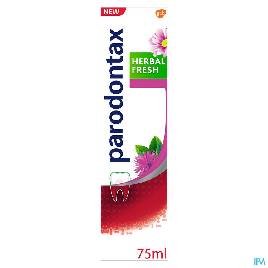 Parodontax Tandpasta Herbal Fresh Tube 75ml 4