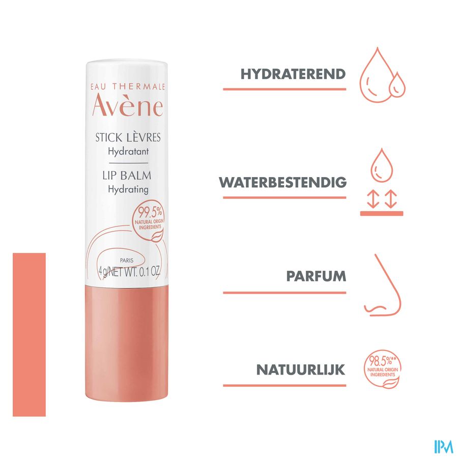 Avene Essentiels Hydraterende Lipstick 4g 10
