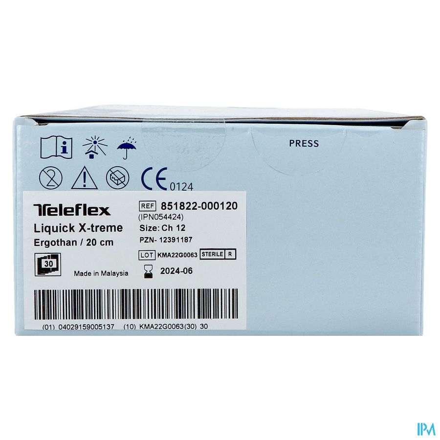 Liquick X-treme Ergothan Blaassonde 20cm Ch12 30 5