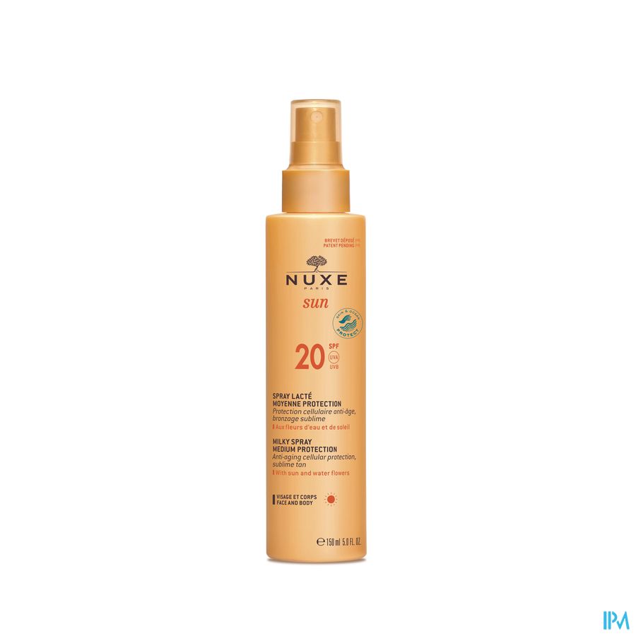 Nuxe Sun Melkspray Gezicht-lichaam Ip20 P.fl 150ml