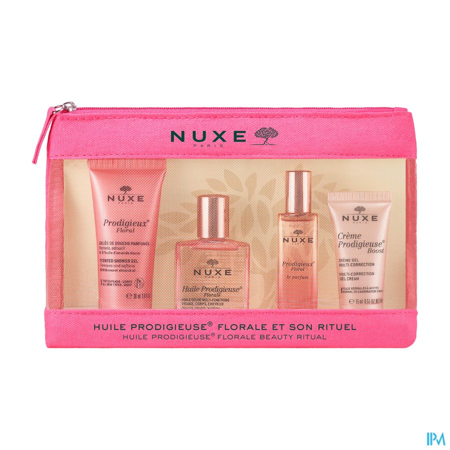 Nuxe Travel Kit Prodigieux Beautyritueel Floral Nuxe Travel Kit Prodigieux Beautyritueel Floral