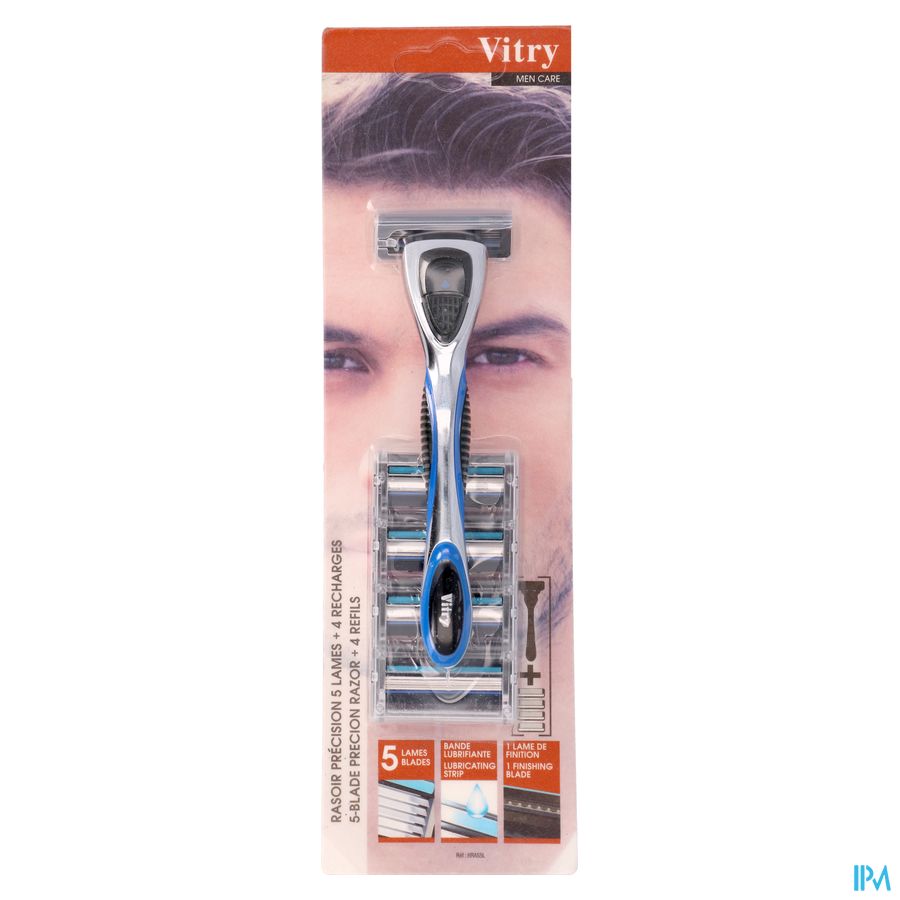 Scheermes Precisie 5 Meisjes + 4 Navullingen 1