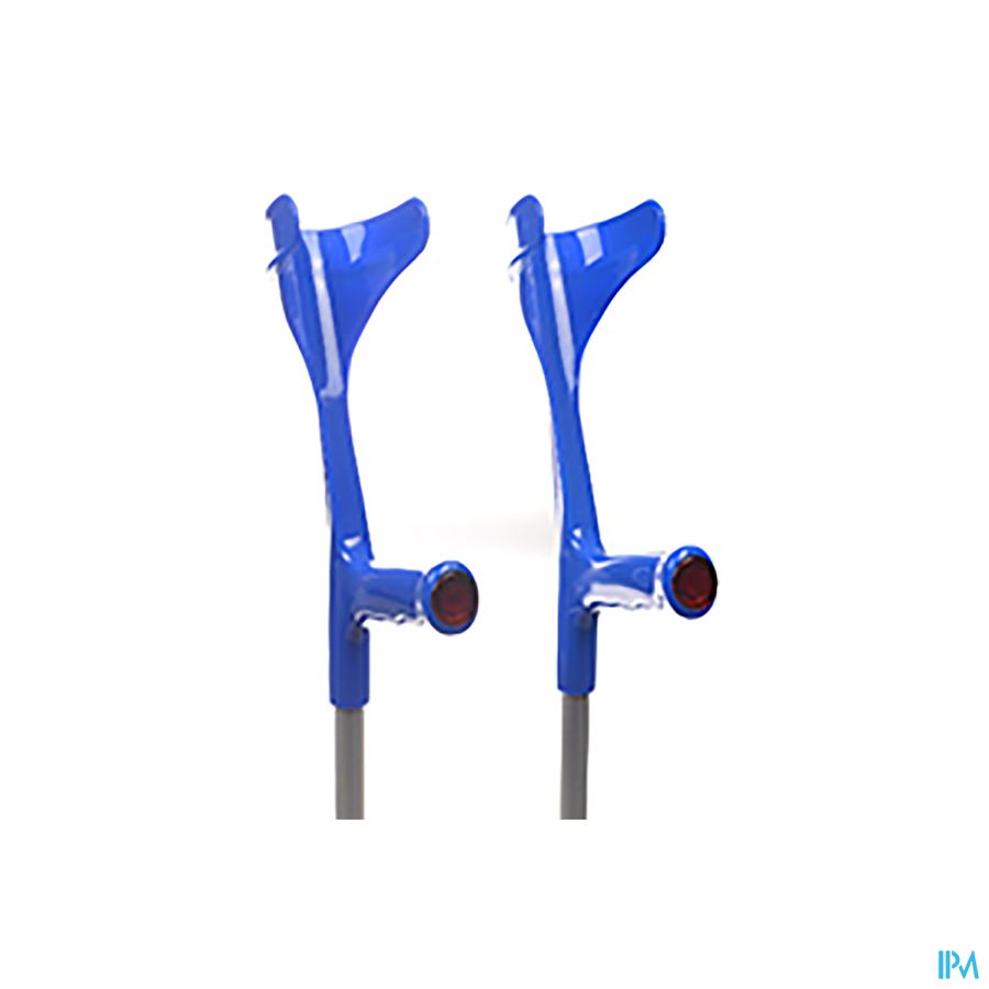 Bota Kruk Alu Model 1 Ad Blauw Max 140kg 1paar Bota Kruk Alu Model 1 Ad Blauw Max 140kg 1paar