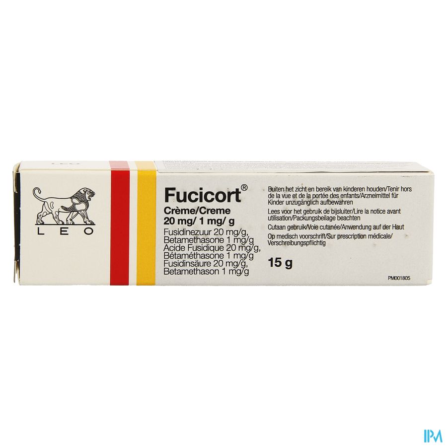 Fucicort Lipid Creme Impexeco 20mg/g+1mg/g 15g Pip 1