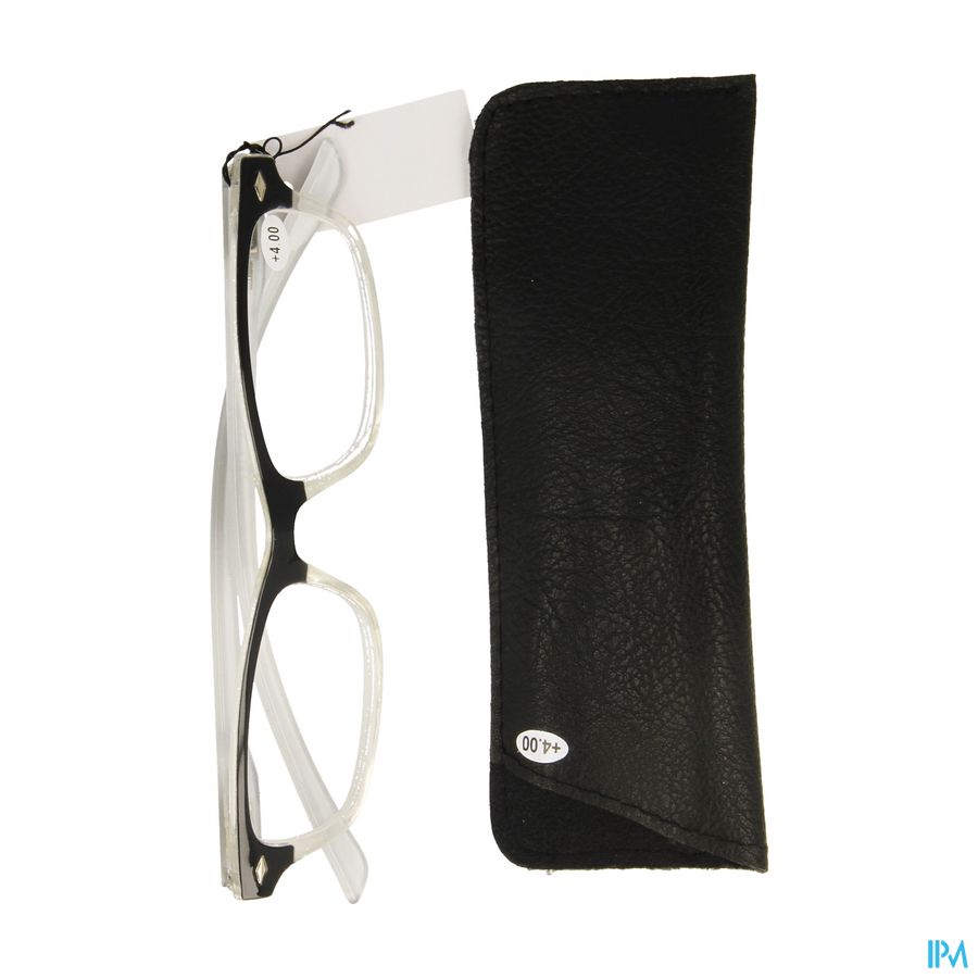 Pharmaglasses Leesbril Diop.+4.00 Grey
