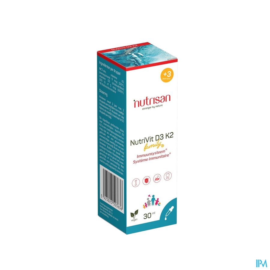 Nutrivit D3 K2 30ml Nutrisan