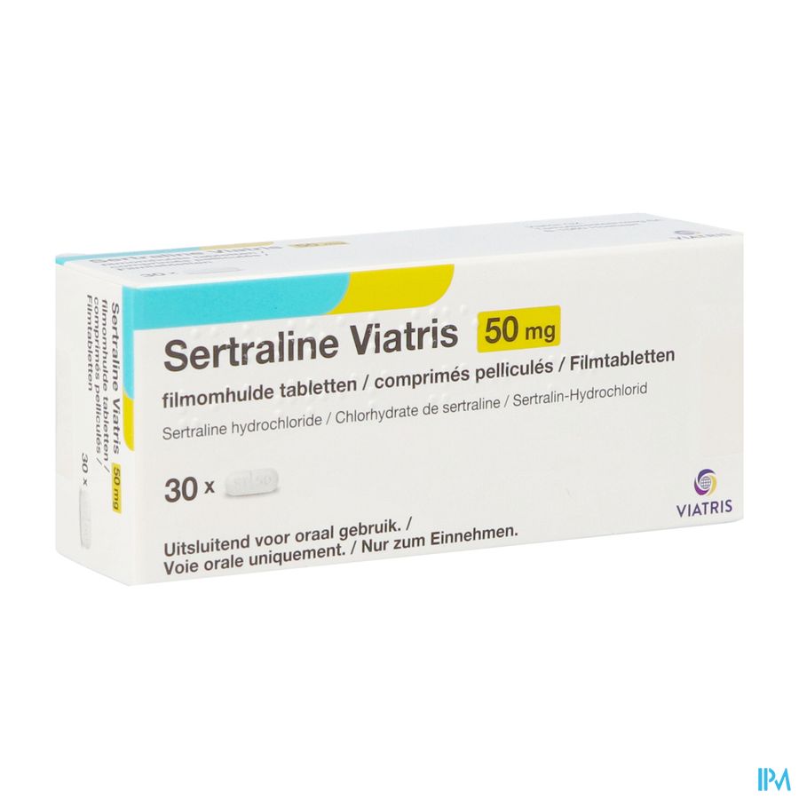 Sertraline Viatris 50mg Comp 30 Sertraline Viatris 50mg Comp 30