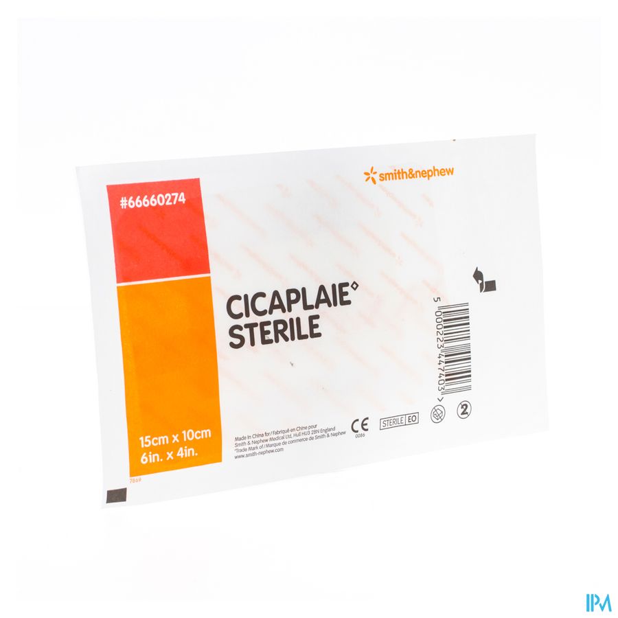 Cicaplaie Verb Steriel 15,0cmx10cm 1 66660274