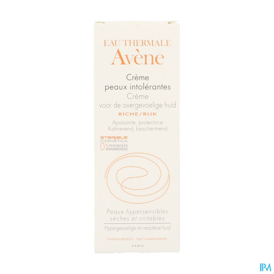 Avene Rijke Crème voor de overgevoelige huid Nf 50ml Avene Rijke Crème voor de overgevoelige huid Nf 50ml