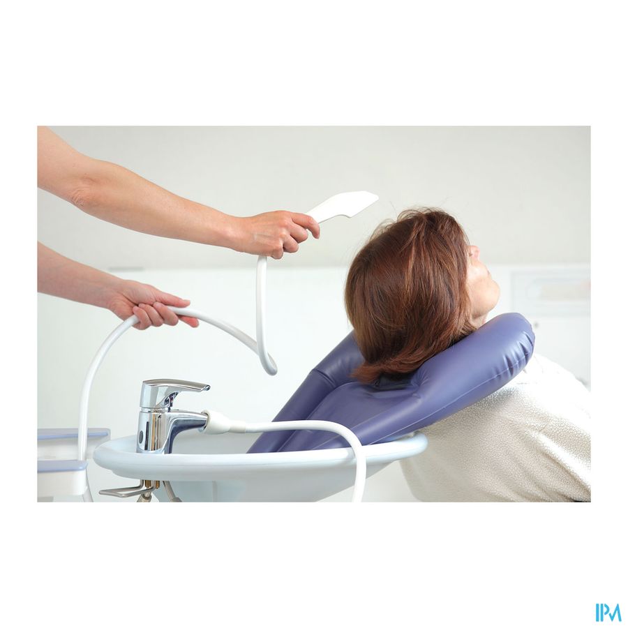 Haarwasbekken Opblaasb. Adhome 60x35cm Blauw Advys