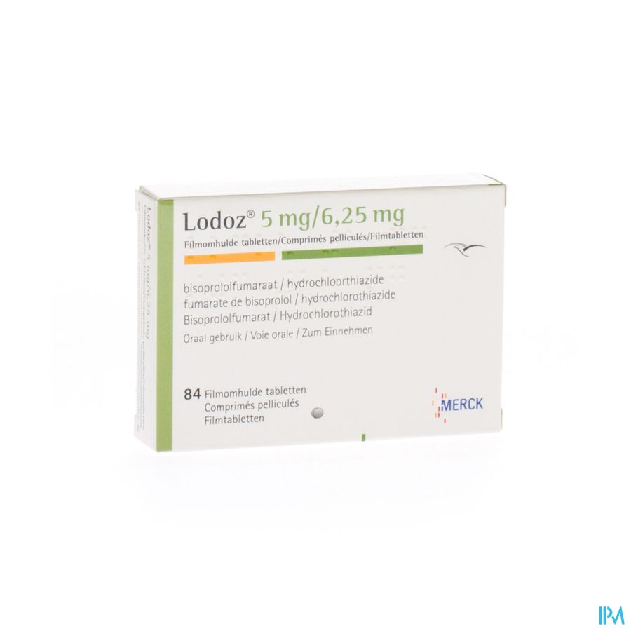 Lodoz 5,0mg/6,25mg Tabl 84 Lodoz 5,0mg/6,25mg Tabl 84