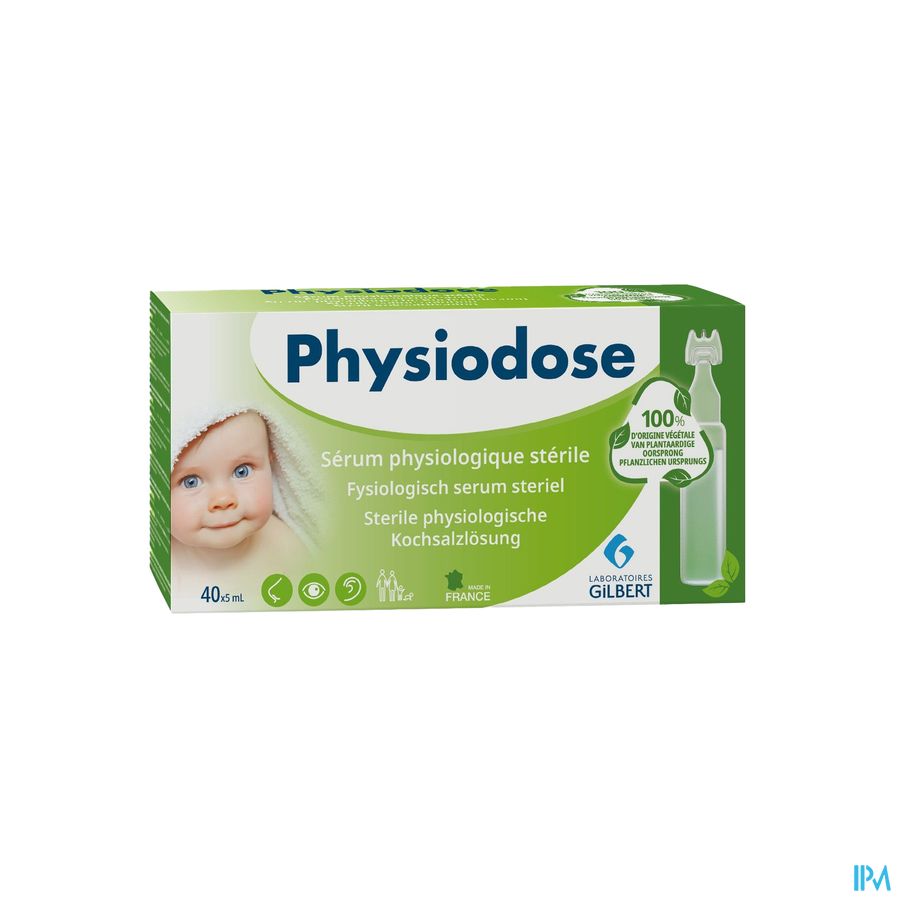 Physiodose Fysio Serum 100% Plantaardig 40x5ml