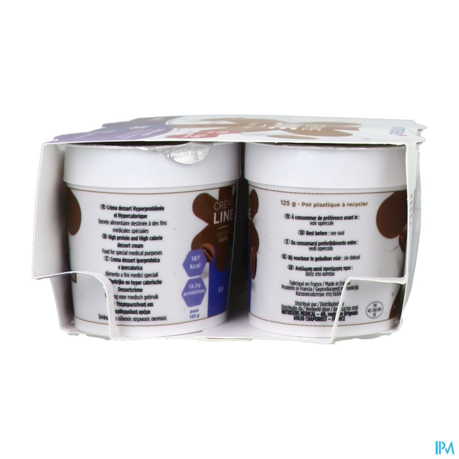 NUTRISENS CREMELINE HP/HC SL KOFFIE 4X12 NUTRISENS CREMELINE HP/HC SL KOFFIE 4X12