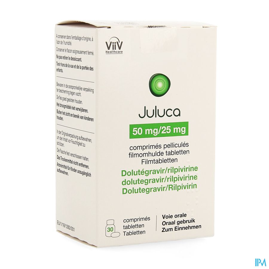 Juluca 50mg/25mg Filmomh Tabl 30 Juluca 50mg/25mg Filmomh Tabl 30
