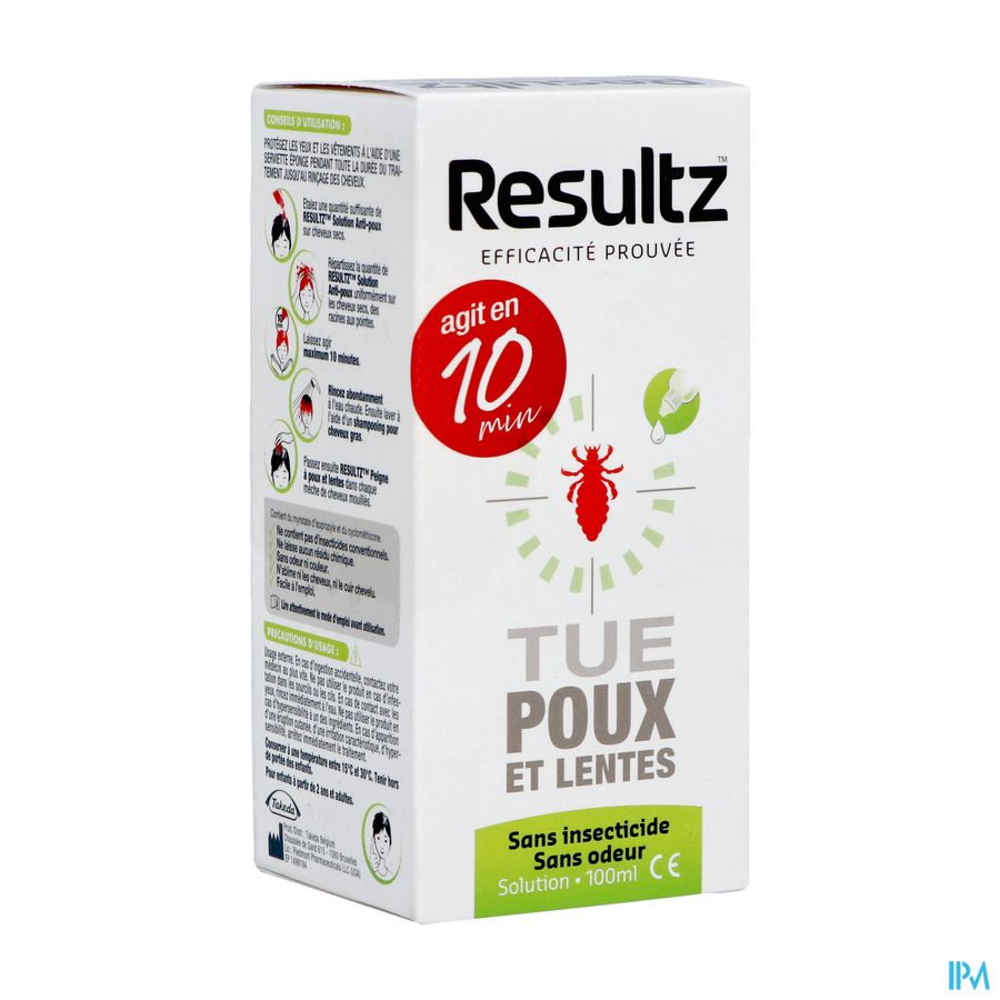 Resultz lotion anti-poux 100ML Resultz lotion anti-poux 100ML
