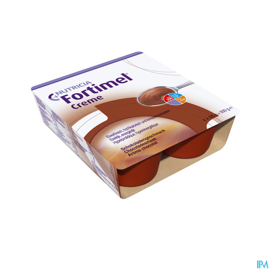Fortimel Creme Chocolade 4x125gr Fortimel Creme Chocolade 4x125gr