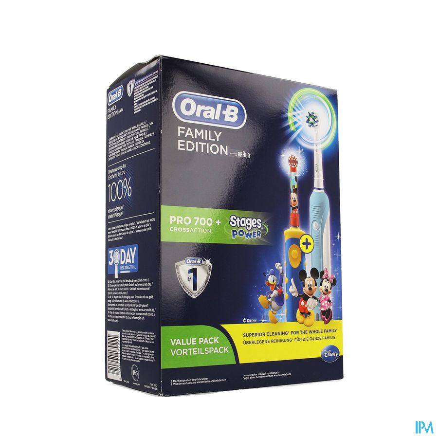Oral-b Tandenb Elect. Pro 700 Family Pro700+stages