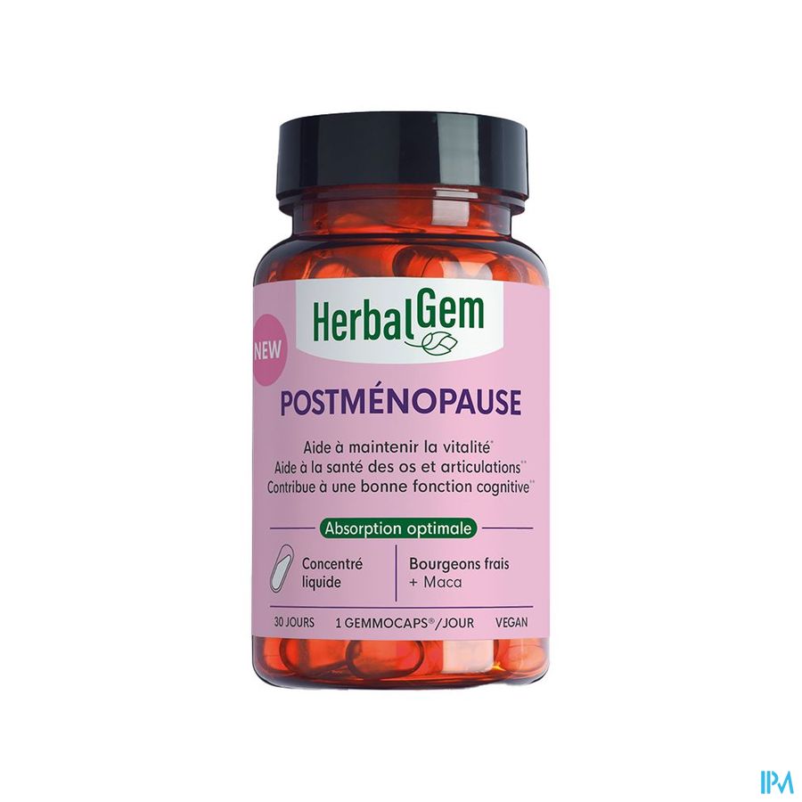 Herbalgem Gemmocaps Postmenopauze Caps 30