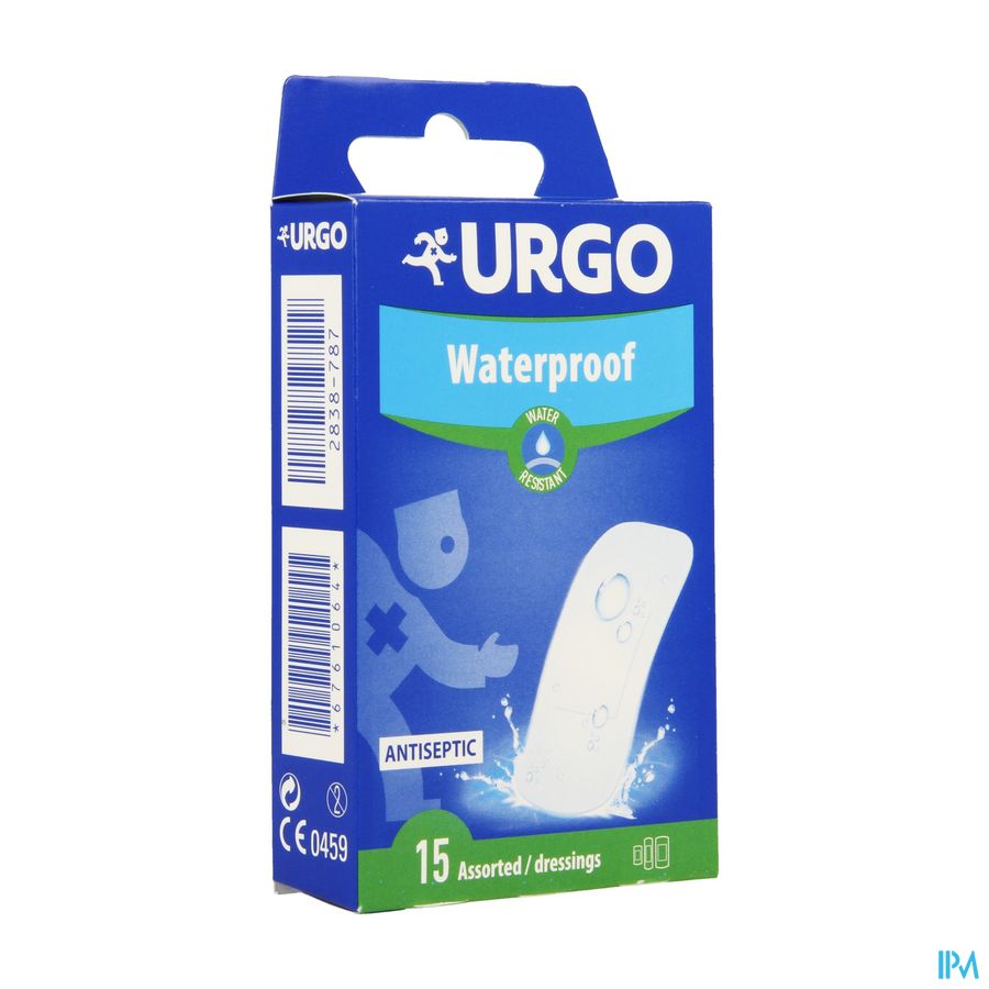 Urgo Waterbestendig Pleister 20x72mm+34x72mm 15