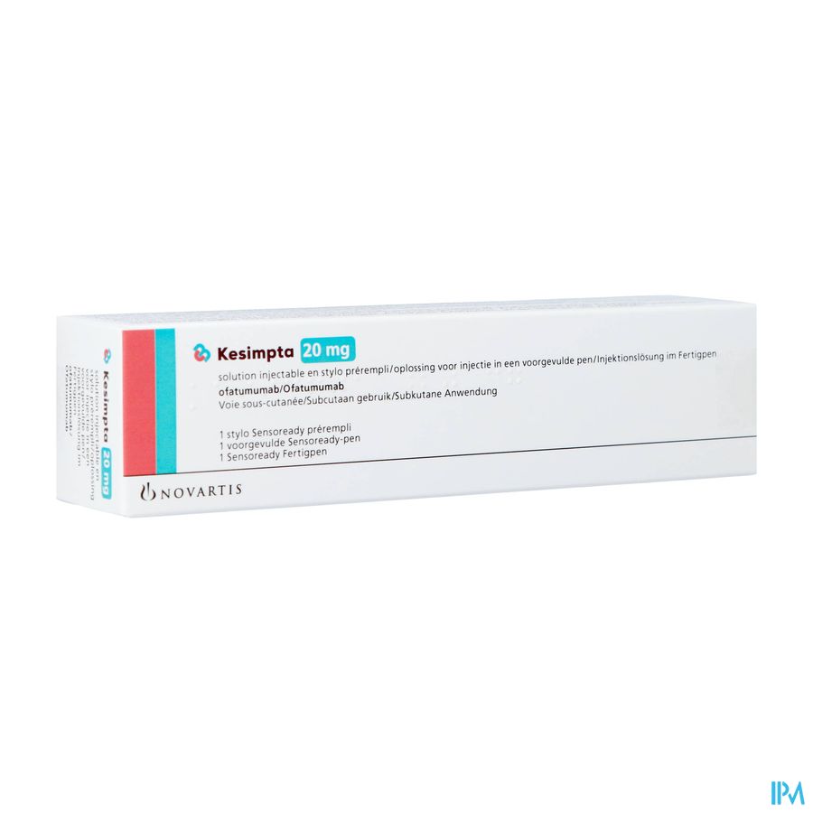 Kesimpta 20mg Orifarm Opl Inj Voorgevulde Pen 1 Kesimpta 20mg Orifarm Opl Inj Voorgevulde Pen 1