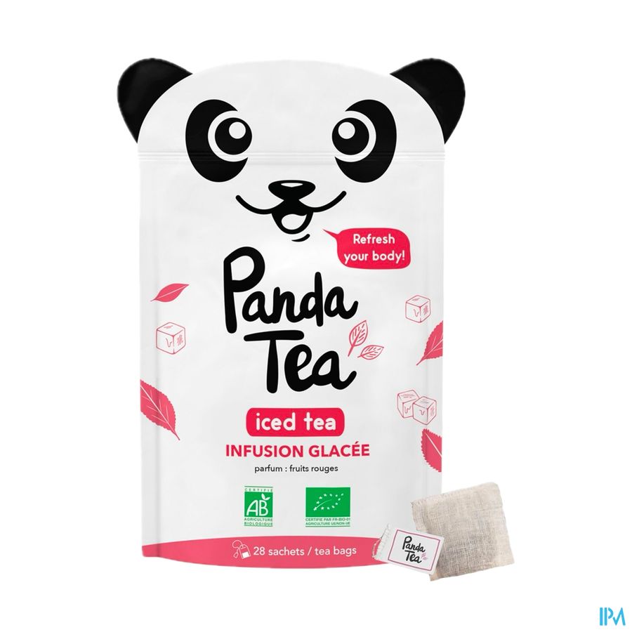 Panda Tea Iced Tea Rode Vruchten 28 Days 42g Panda Tea Iced Tea Rode Vruchten 28 Days 42g