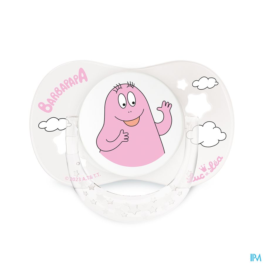 Luc&lea Duo Fopspeen Ana 18m Barbapapa Ring 2 3